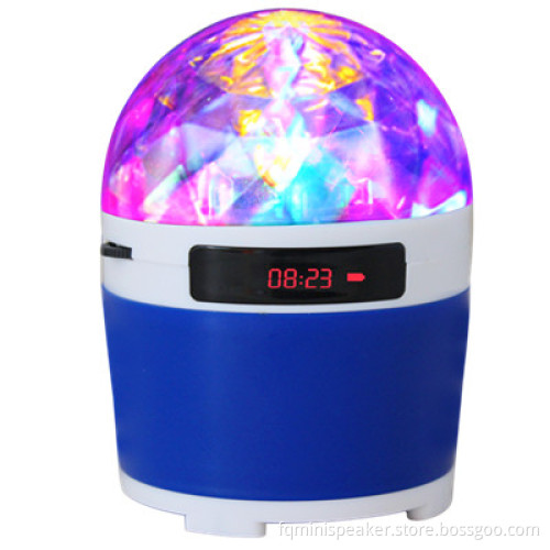 Portable Multimedia Speaker with FM Radio+USB+Micro SD Card+LED light+LCD
